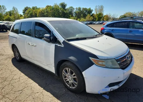 2011 Honda Odyssey Ex from USA, damaged, VIN 5FNRL5H48BB063659